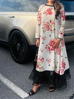 Lulusar Pakistani long top size S